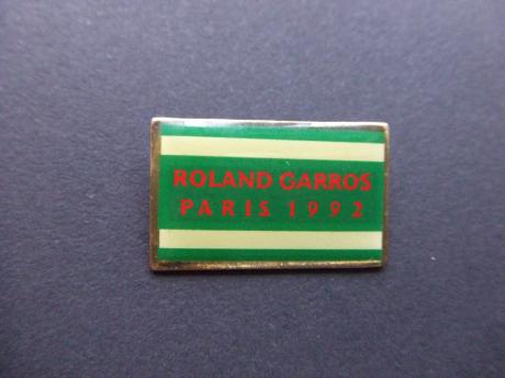 Roland Garros tennis 1992 Parijs